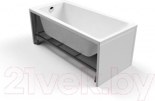 Изображение товара Ванна акриловая Cersanit Lorena 150x70 / WP-LORENA-150-W (с каркасом и 2 экрана)