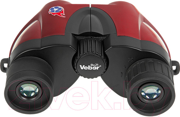 Изображение товара Бинокль Veber 8х21 / 26096 (рубиновый)