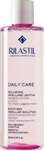 Мицеллярная вода Rilastil Daily Care усп. д/лица и глаз д/чувств. и склон. к аллергии кожи (250мл)