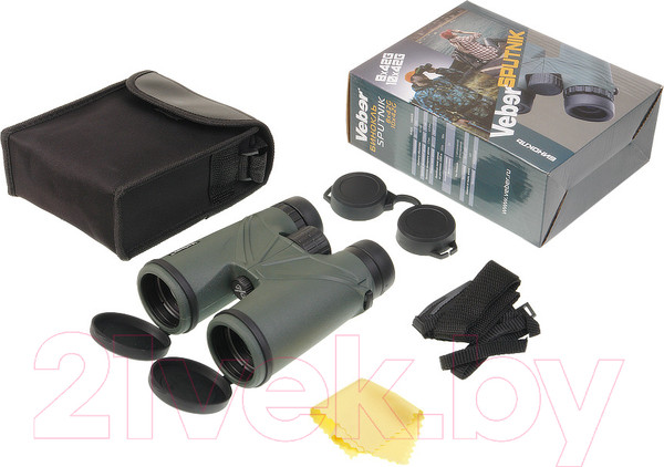 Изображение товара Бинокль Veber Sputnik 8x42G / 27237