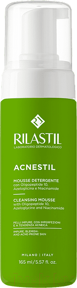 Пенка для умывания Rilastil Мусс Acnestil очищающий (165мл)
