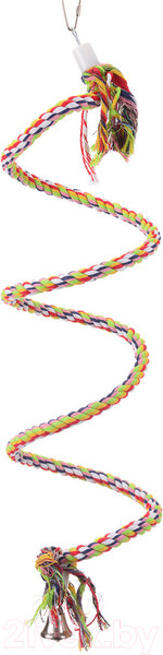 Изображение товара Игрушка для птиц Happy Bird Хлопковый завиток / H78001
