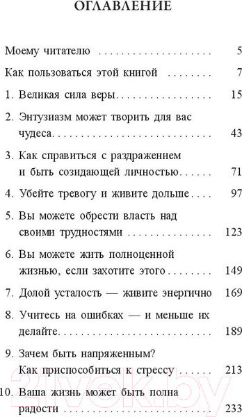 Изображение товара Книга Попурри Позитивное отношение к жизни (Пил Н.)