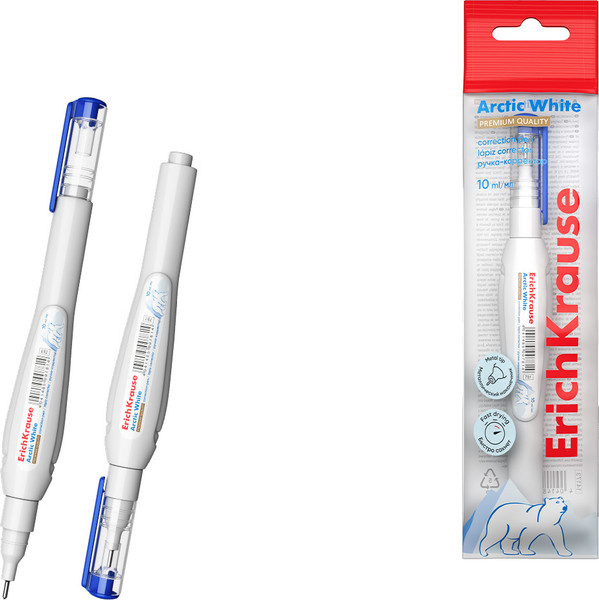 Изображение товара Корректор для текста Erich Krause Arctic White / 14173