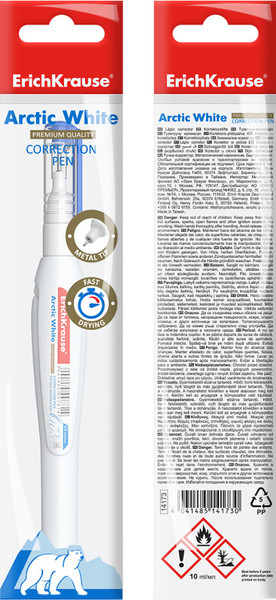 Изображение товара Корректор для текста Erich Krause Arctic White / 14173