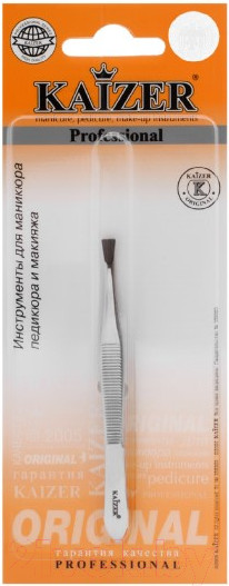 Изображение товара Пинцет косметический Kaizer 303069