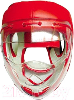 Изображение товара Боксерский шлем Indigo Sport PU PS-832 (L, красный)