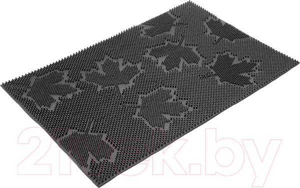 Изображение товара Коврик грязезащитный VORTEX Клен 40x60 / 22463 (черный)
