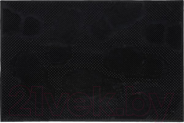 Изображение товара Коврик грязезащитный VORTEX Следы 40x60 / 22462 (черный)