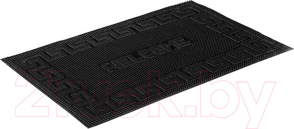 Изображение товара Коврик грязезащитный VORTEX Welcome 40x60 / 22464 (черный)