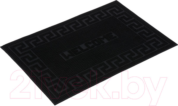 Изображение товара Коврик грязезащитный VORTEX Welcome 40x60 / 22464 (черный)