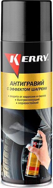 Изображение товара Антигравий Kerry KR9712 (650мл, черный)