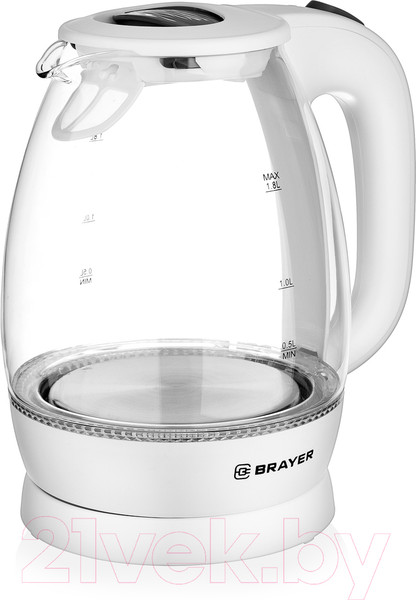 Изображение товара Электрочайник Brayer BR1013 (белый)