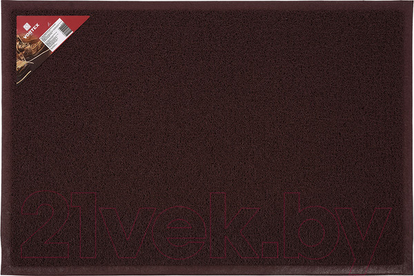 Изображение товара Коврик грязезащитный VORTEX 40x60 / 22176 (коричневый)