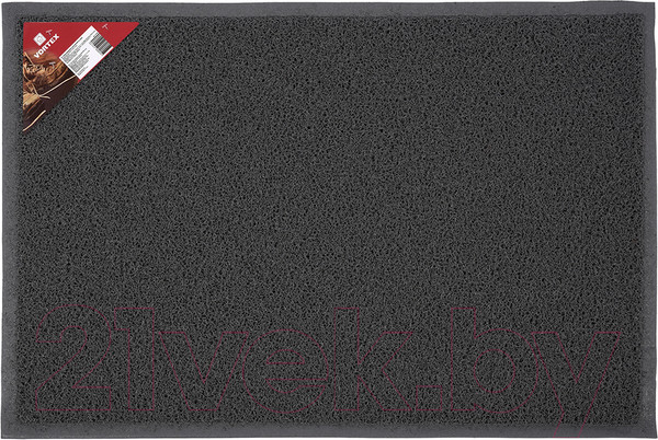 Изображение товара Коврик грязезащитный VORTEX 40x60 / 22175 (серый)
