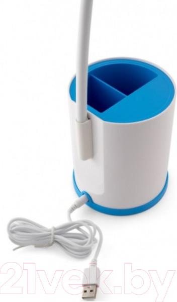 Изображение товара Настольная лампа Лючия L529 Органайзер (голубой)