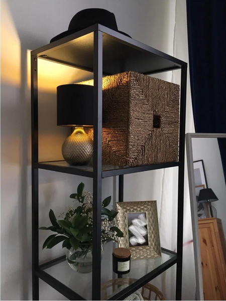 Изображение товара Прикроватная лампа Лючия Дубай 449 (темное золото/черный)