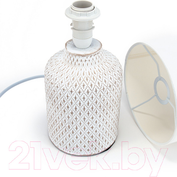 Изображение товара Прикроватная лампа Лючия Ромбы 452 (белый)