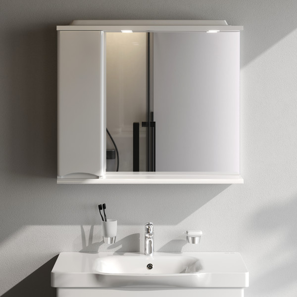 Изображение товара Шкаф с зеркалом для ванной AM.PM Like M80MPL0801WG