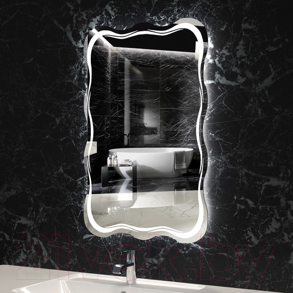 Изображение товара Зеркало Пекам Magik 60x80 / Magik-60x80 (с подсветкой)