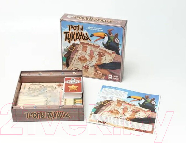 Изображение товара Настольная игра Лавка Игр Тропы Туканы / ТТК001