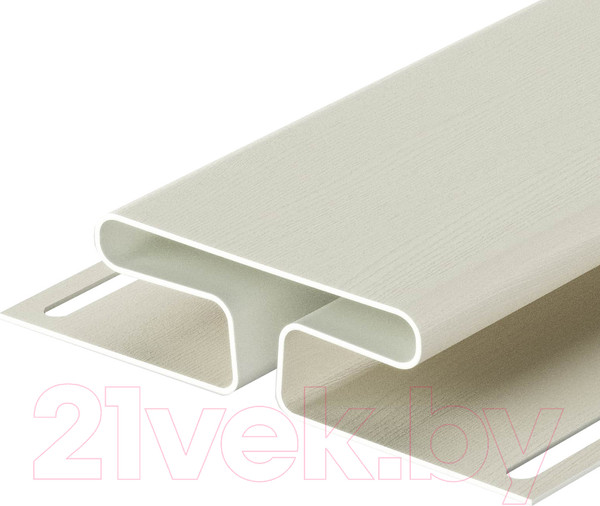 Изображение товара Н-профиль Docke Premium (3м, сливки)