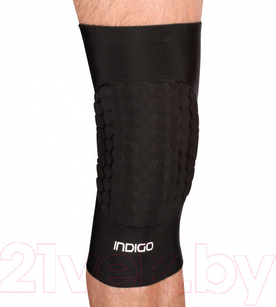 Изображение товара Наколенник защитный Indigo Sport IN198 (L, черный)