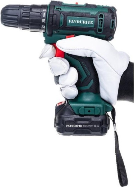 Изображение товара Аккумуляторная дрель-шуруповерт Favourite DC 1202B Promo