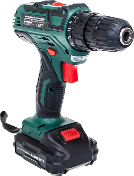 Изображение товара Аккумуляторная дрель-шуруповерт Favourite DC 1402 Promo