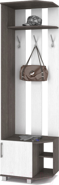 Изображение товара Секция в прихожую Modern Карина К82 (анкор темный/анкор светлый)