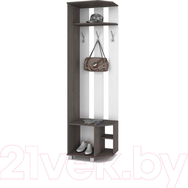 Изображение товара Секция в прихожую Modern Карина К82 (анкор темный/анкор светлый)