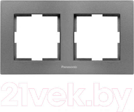 Изображение товара Рамка для выключателей и розеток Panasonic Karre Plus WKTF08022DG-BY