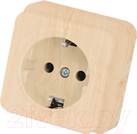 Изображение товара Розетка Gunsan Misya 01 05 23 00 100 115 (клен)