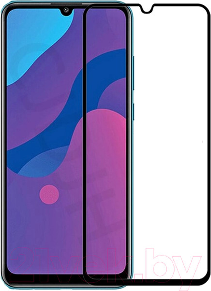 Изображение товара Защитное стекло для телефона Case Full Glue для Honor 9A (черный глянец)