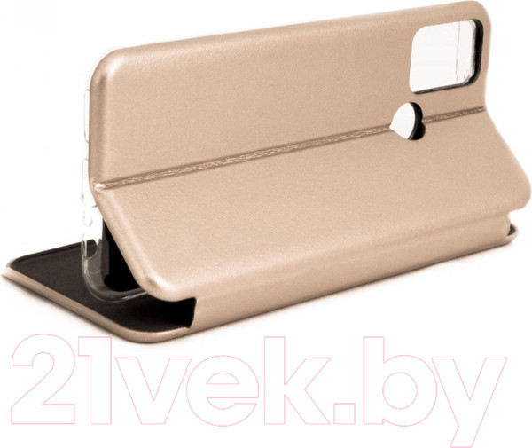 Изображение товара Чехол-книжка Case Magnetic Flip для Honor 9A (золото)