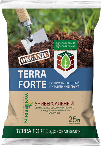 Изображение товара Грунт для растений Terra Vita Forte Здоровая земля 4607951410122 (25л)