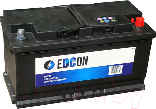 Изображение товара Автомобильный аккумулятор Edcon DC105910R (105 А/ч)
