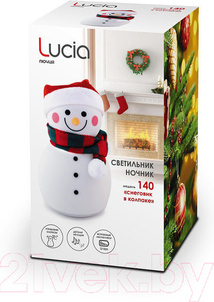 Изображение товара Ночник Лючия Снеговик 140