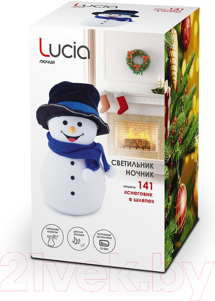 Изображение товара Ночник Лючия Снеговик 141