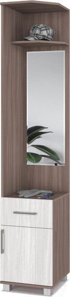 Изображение товара Секция в прихожую Modern Карина К81 (ясень шимо темный/ясень шимо светлый)