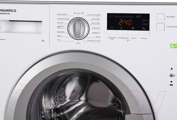 Изображение товара Стиральная машина встраиваемая Maunfeld MBWM148S