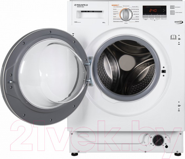Изображение товара Стирально-сушильная машина встраиваемая Maunfeld MBWM1486S
