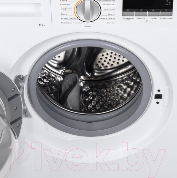 Изображение товара Стирально-сушильная машина встраиваемая Maunfeld MBWM1486S