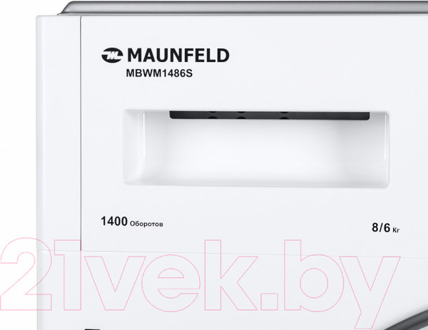 Изображение товара Стирально-сушильная машина встраиваемая Maunfeld MBWM1486S