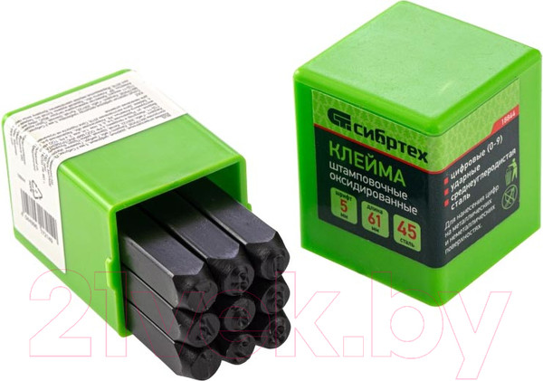 Изображение товара Набор клейм СибрТех 18844 (5мм)