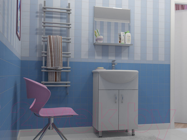 Изображение товара Тумба под умывальник Какса-А Грей 50 / 458701