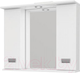 Изображение товара Шкаф с зеркалом для ванной Какса-А Пикколо с/о 80 / 458387