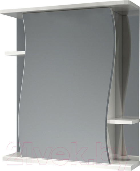 Изображение товара Шкаф с зеркалом для ванной Какса-А Волна б/о 62 / 458411