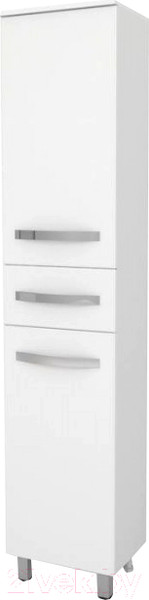 Изображение товара Шкаф-пенал для ванной Какса-А Квадро / 458355 (с ящиком)