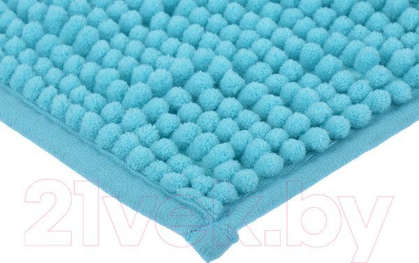 Изображение товара Коврик для ванной VORTEX Spa / 24266 (58x90, голубой)